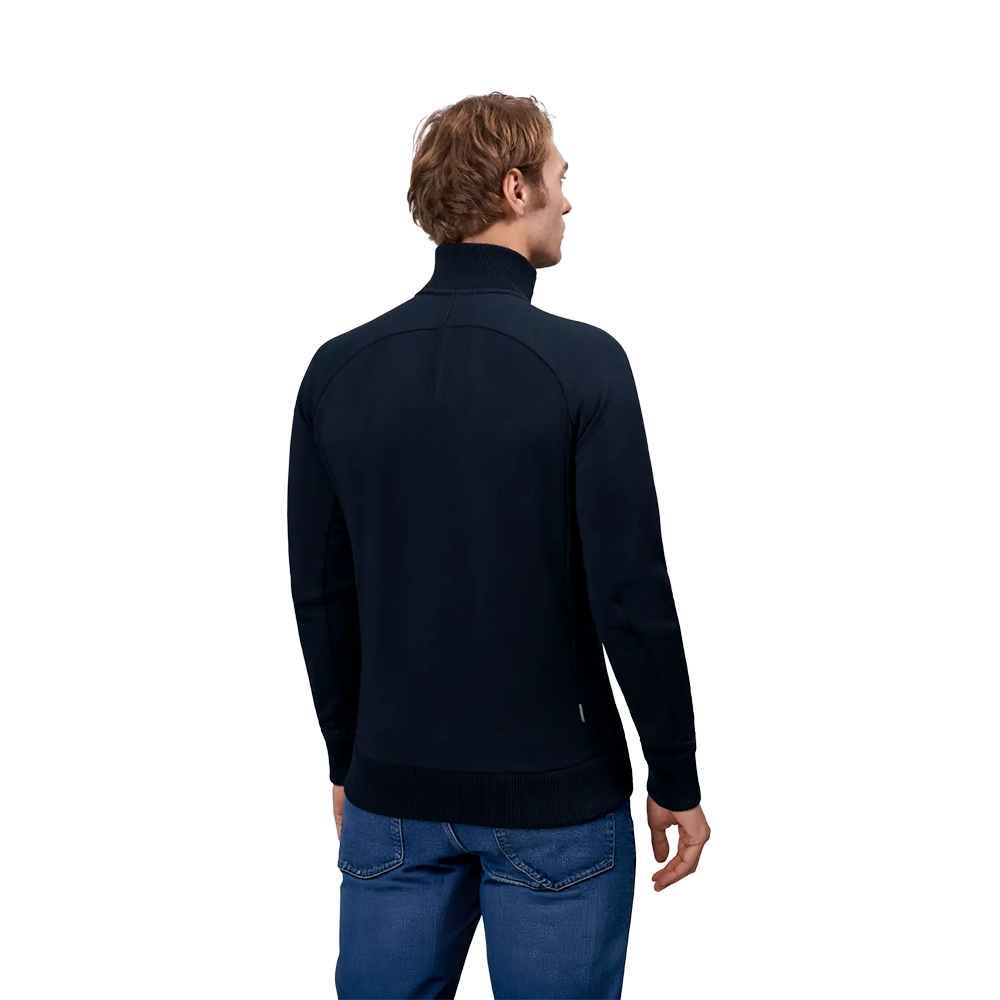 Sweat Cardigan Zip - back