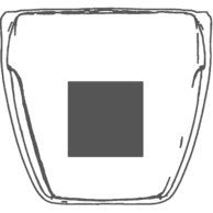 20 x 20 mm - On the Pot