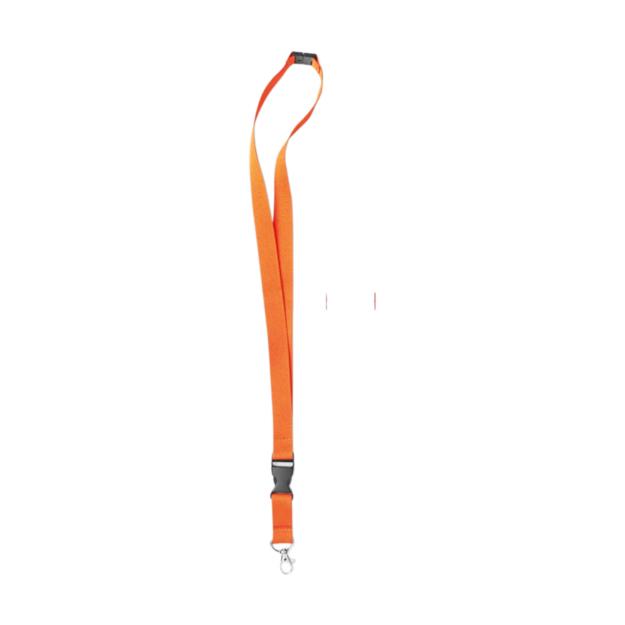 ICON - lanylanyardhookandbuckle20mm orange
