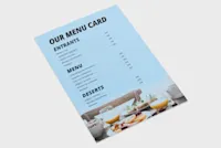 Unfolded Menus