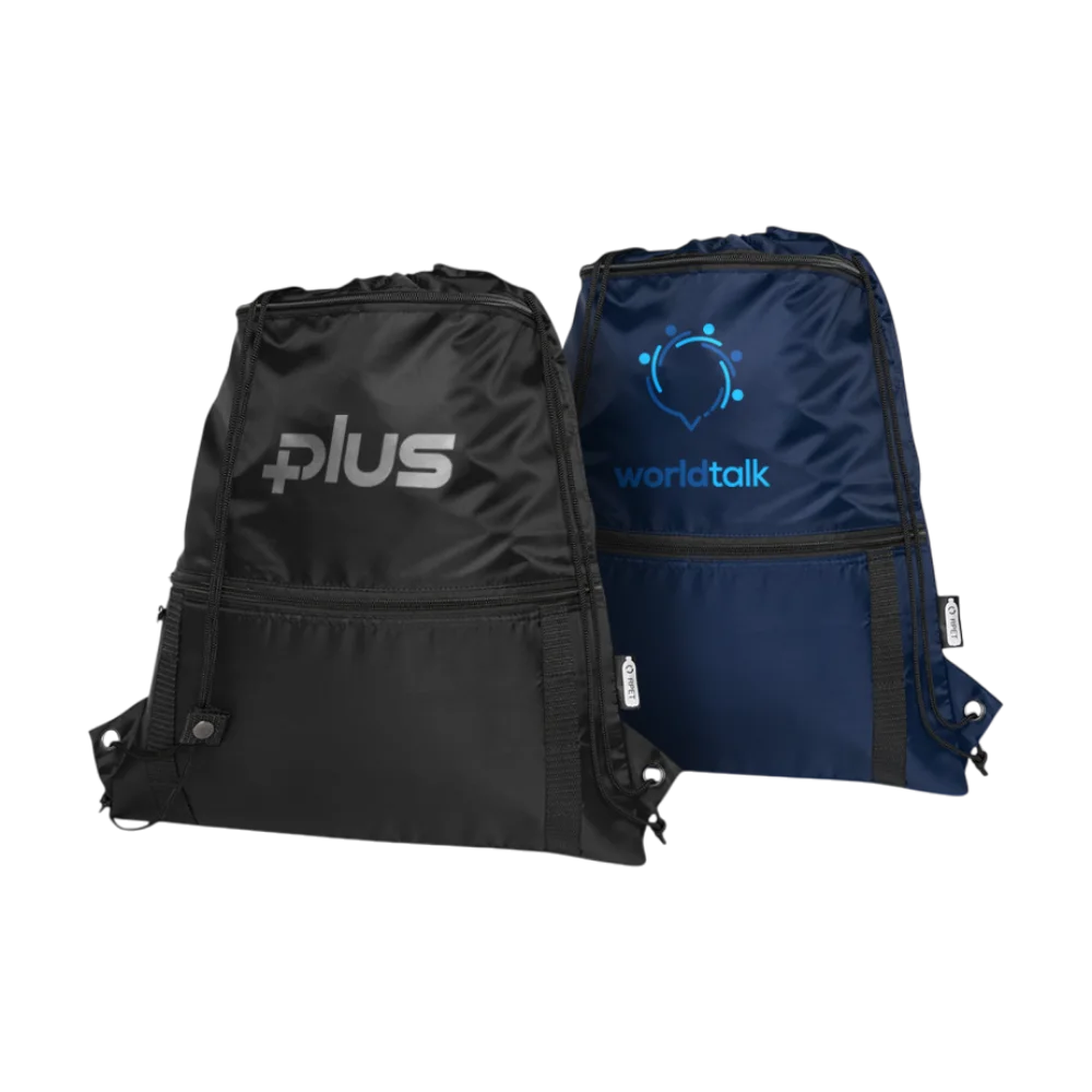 Adventure recycled insulated drawstring bag 9L plp
