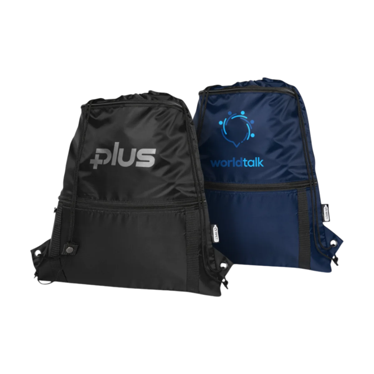 Recycled Insulated Drawstring Bag main image