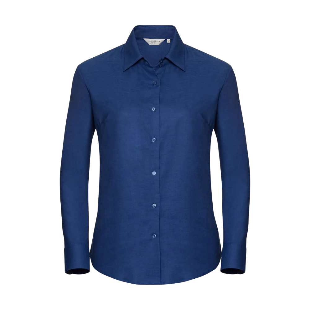 ICON - russellladieslslclassicoxfordshirt bright_royal