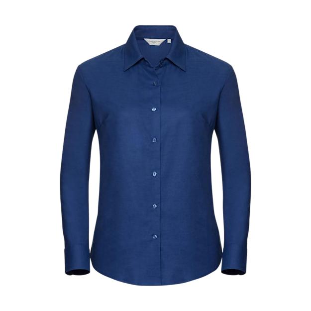 ICON - russellladieslslclassicoxfordshirt bright_royal