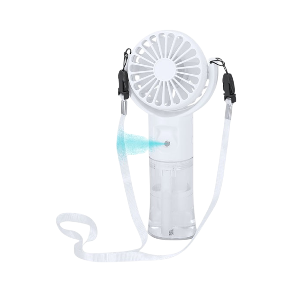 Ventilateur Climatiseur Portable Rechargeable – Silencieux, Modes Réglables, Avec Réservoir D’eau – Pour Chambre, Bureau, Voyage