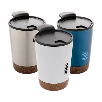 GRS RPP stainless steel cork coffee tumbler | 300 ml