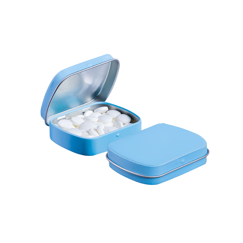 minihingedtin LIGHT BLUE
