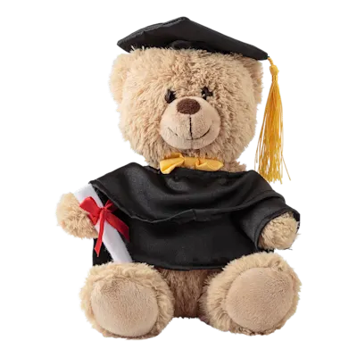 Orso di peluche per la laurea