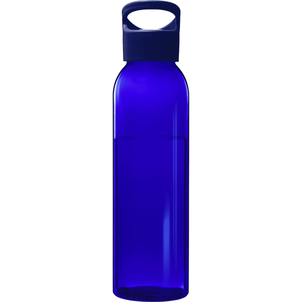 sky650mlrecycledplasticwaterbottle blue