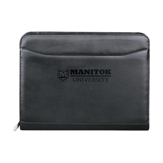 Millennium Leather Zippered Padfolio