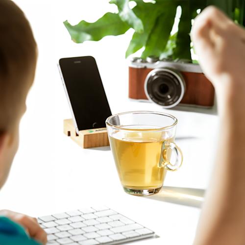 supportobamboophonestand Setting