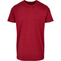 ICON - basicroundnecktshirtbuildyourbrand burgundy