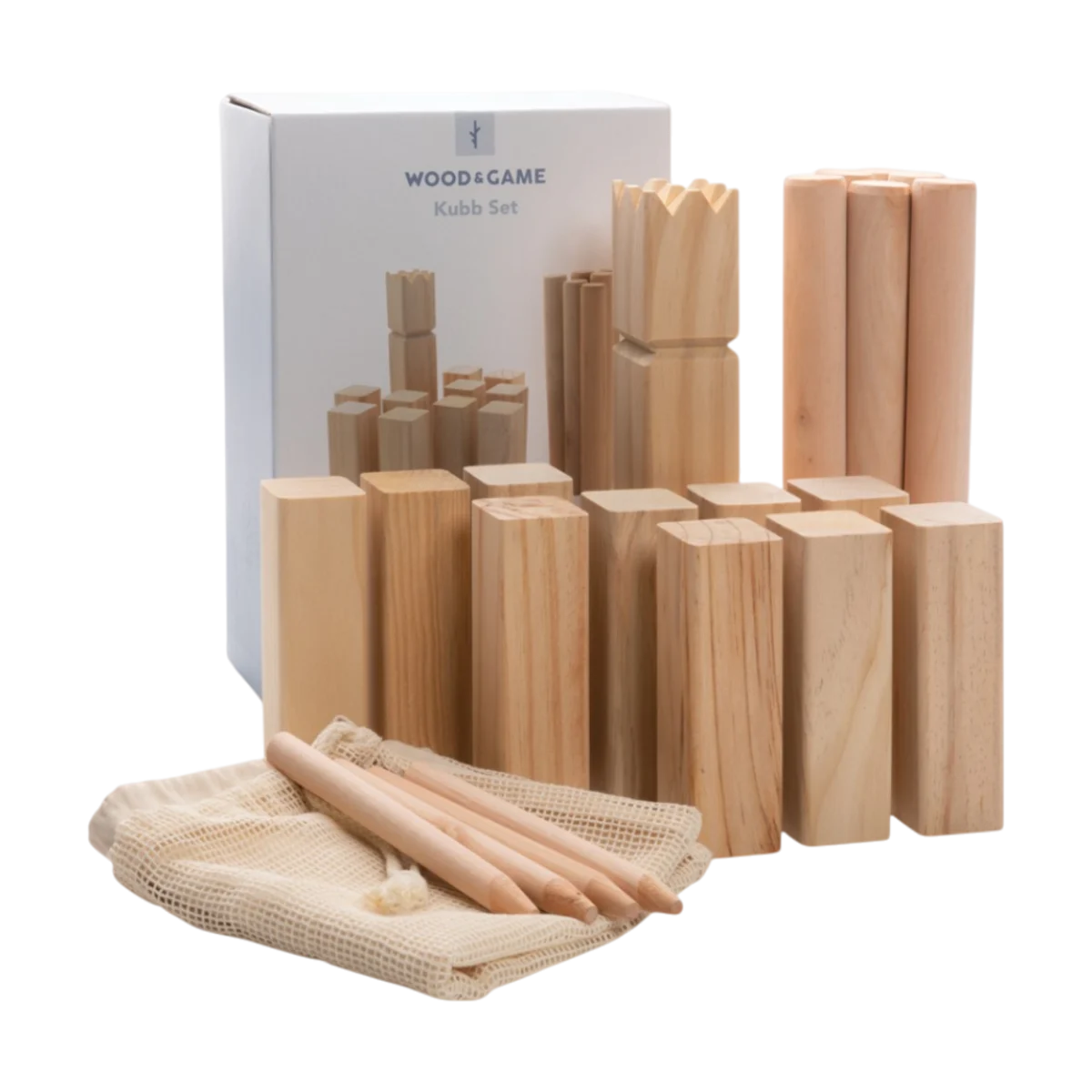 Wooden Kubb Set main image