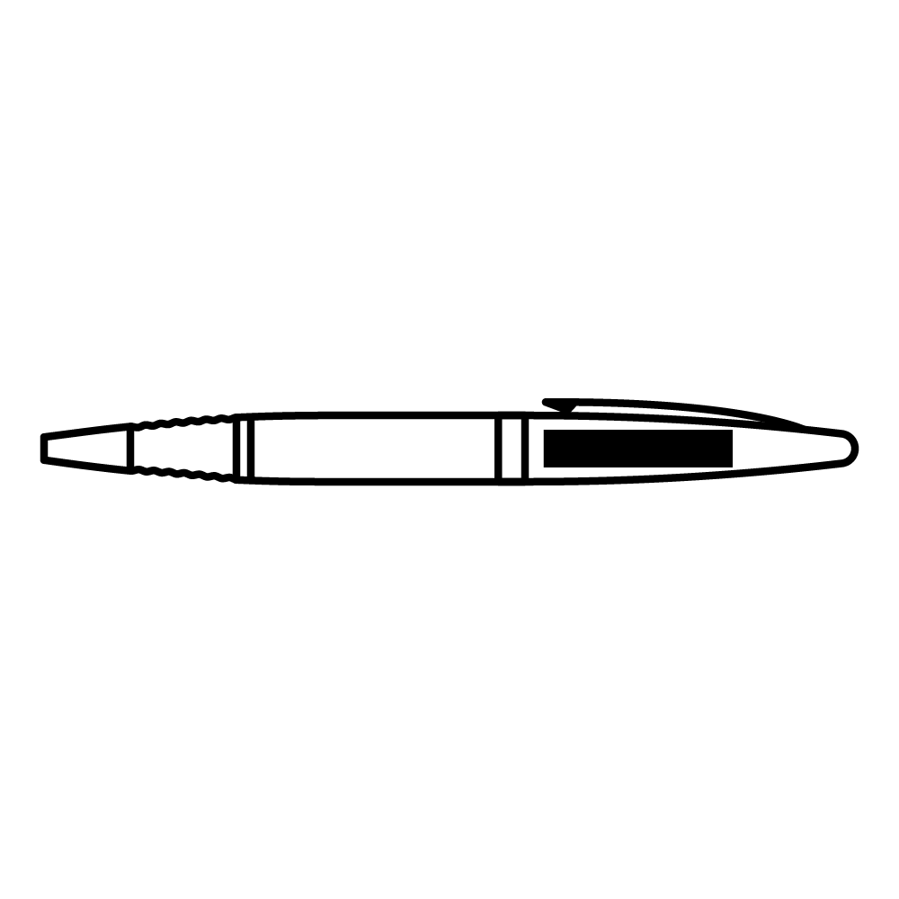 Top | 0.25H in x 1.25W in
