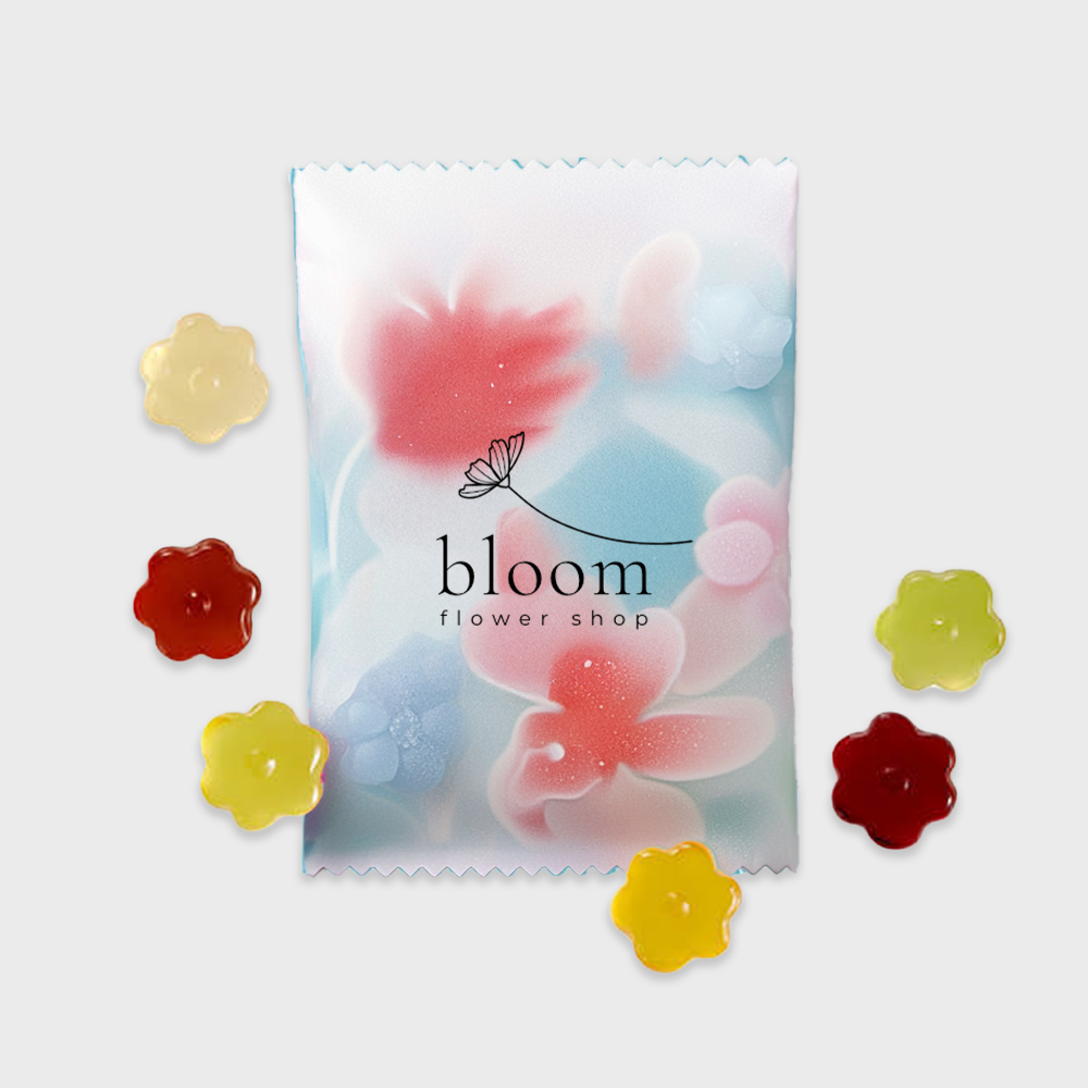 Bonbons fleurs fruités