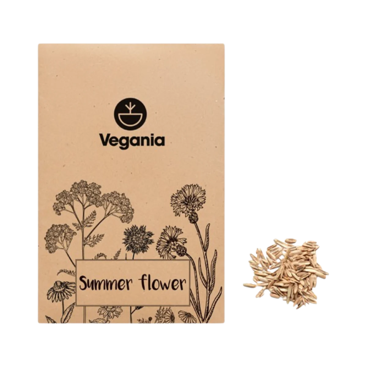Image principale de Graines de fleurs mélangées dans une enveloppe