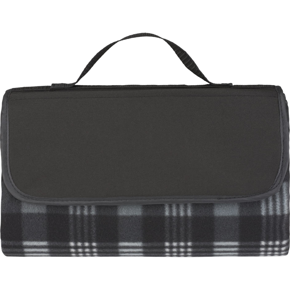 ICON - parkfleeceblanket black_w_gray_plaid