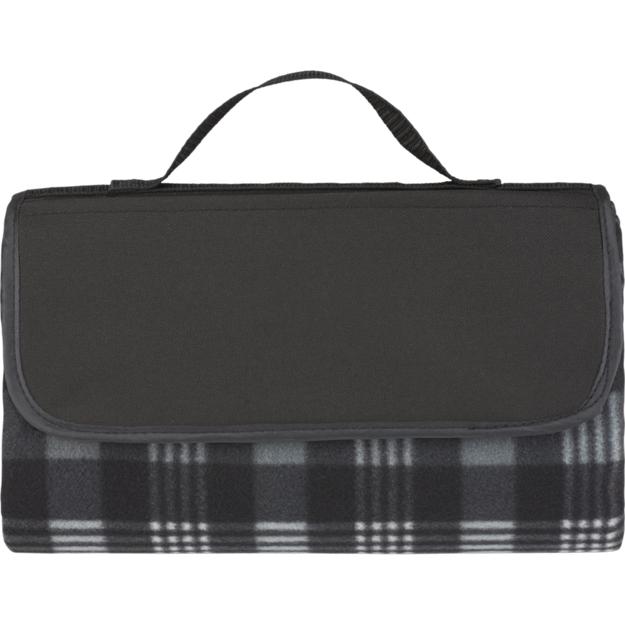 ICON - parkfleeceblanket black_w_gray_plaid