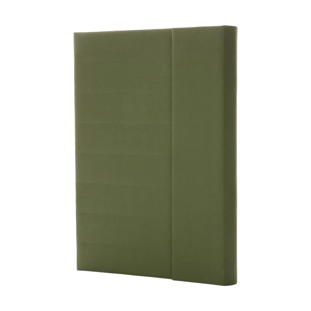 ICON - a5notebookmagneticclosure green
