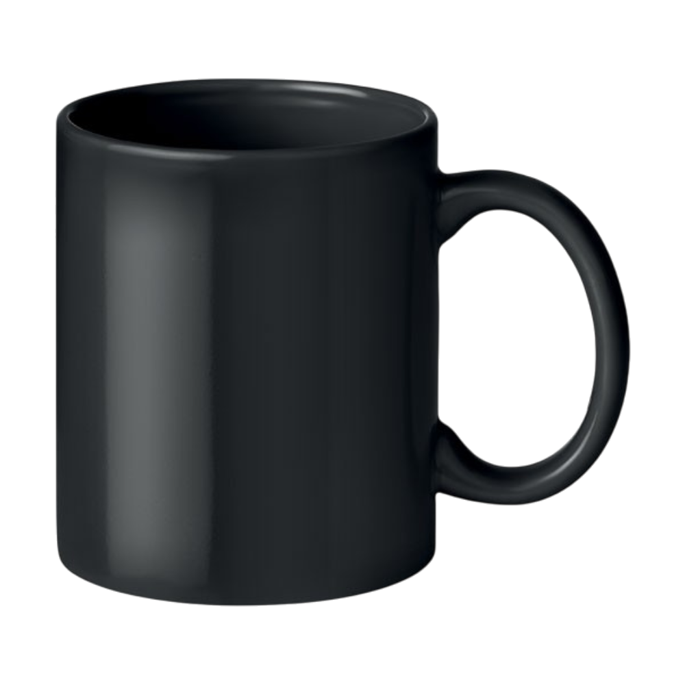 ICON - dublintonecolouredceramicmug300ml black