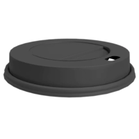Couvercles en plastique noir