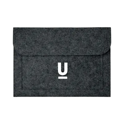 RPET Felt Pouch for 15 inch Laptops