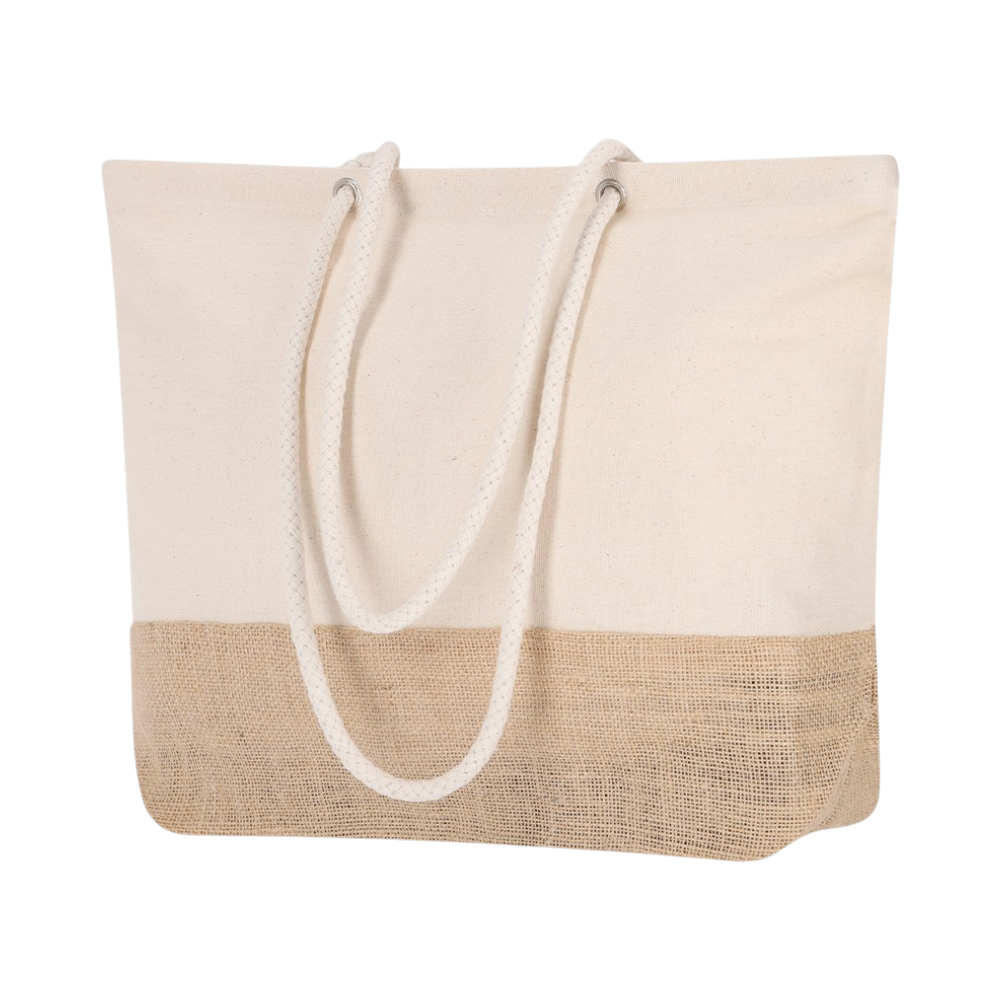 Bolsa de yute y algodón Bitalex