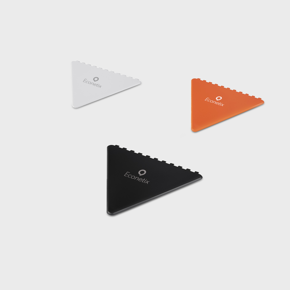 frostytriangularrecycledplasticicescraper PLP