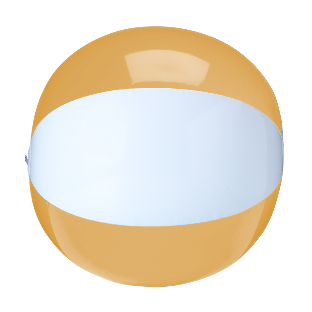 135. beachball30cm Wit Oranje