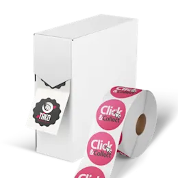Stickers op rol