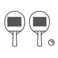 130 x 90 mm - Identical print on 1 side of the rackets