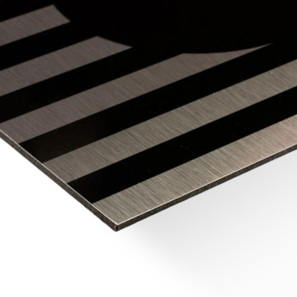 premium brushed aluminium panel product image