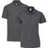 tshirtfruitoftheloompolo634020m632120w dark heather grey