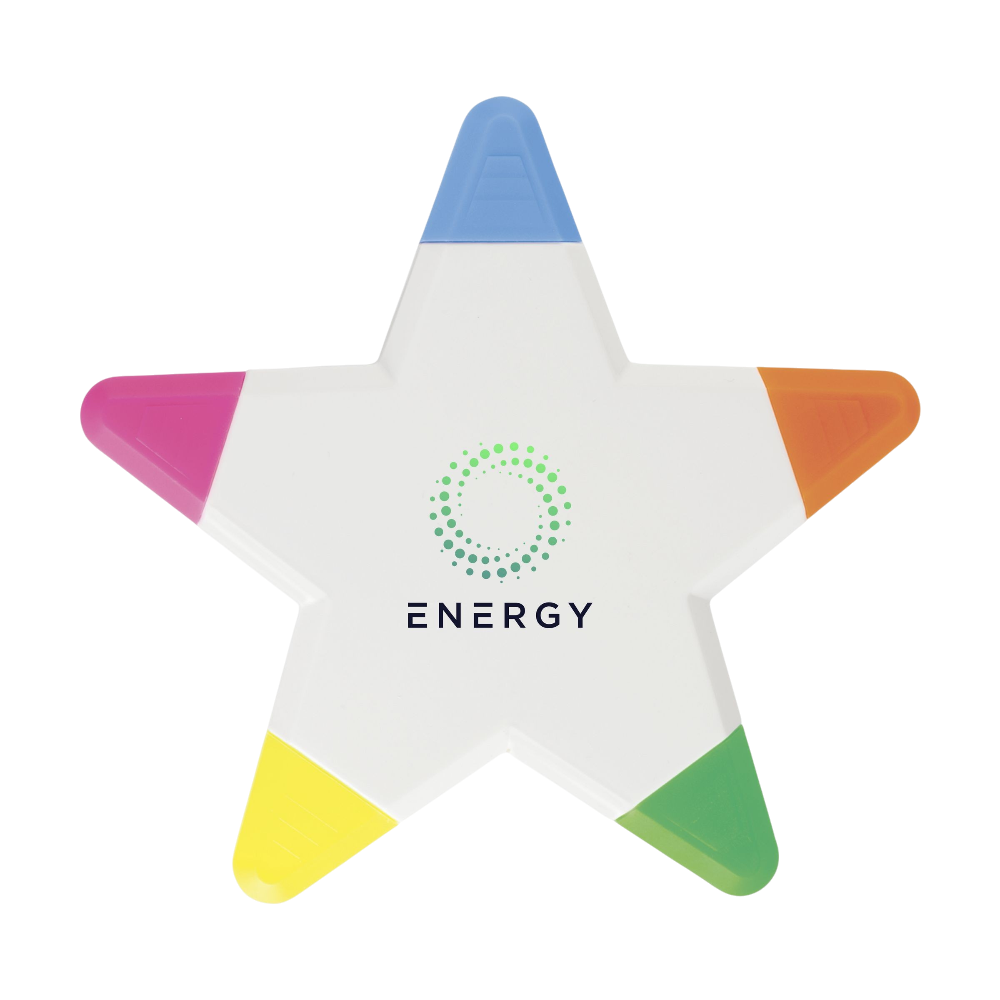 Markeerstift 5 kleuren