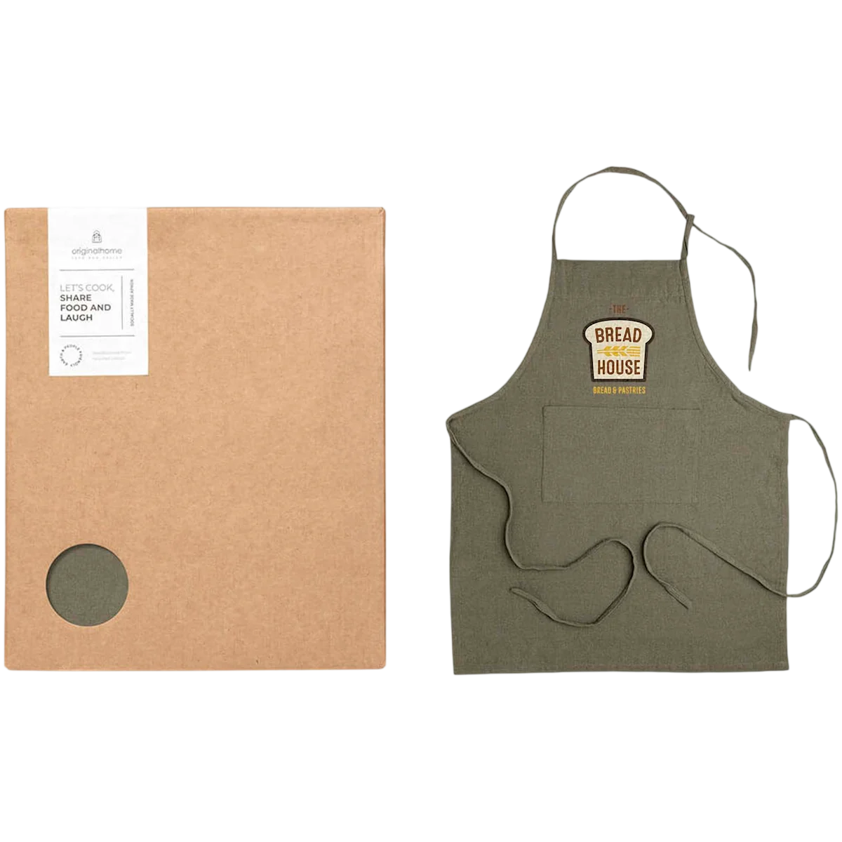 Original Home Recycled Cotton Apron main image