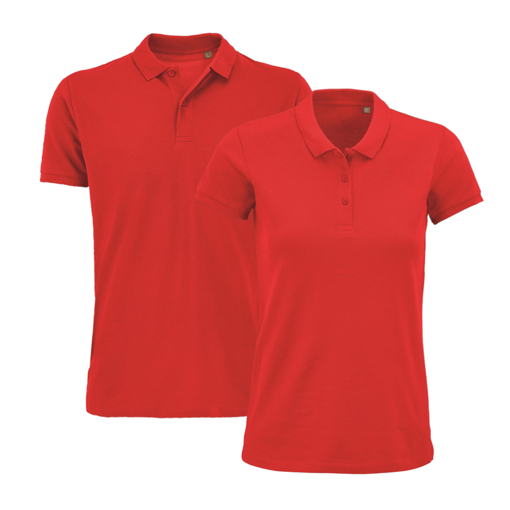 polo planet 170gsm ICON red