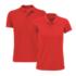 polo planet 170gsm ICON red