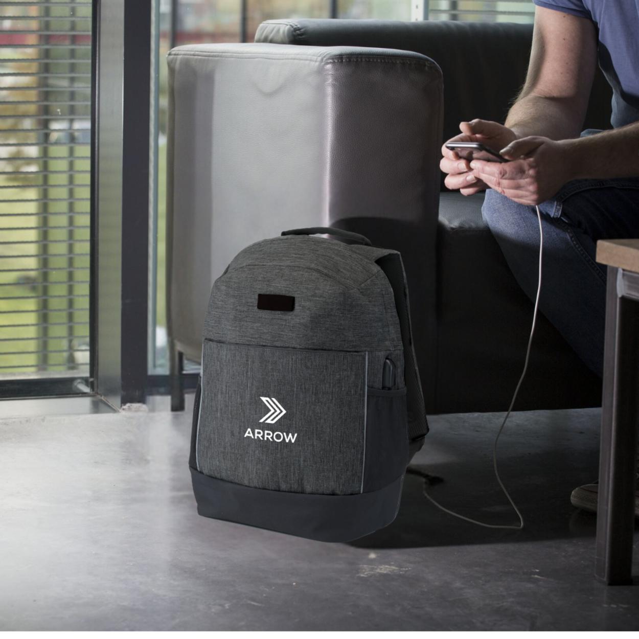 Jayden RFID Anti-Theft Backpack | HelloPrint