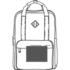 Front Pocket | 6H in x 4W in