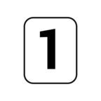 Single-sided in 1 colour
