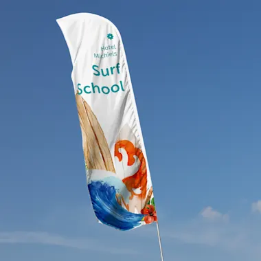 Custom Feather flags