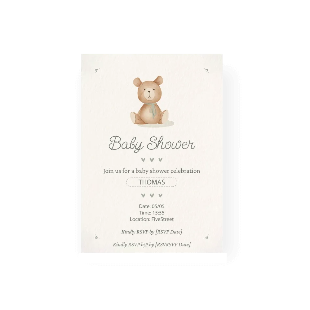cards-invitations baby-announcement