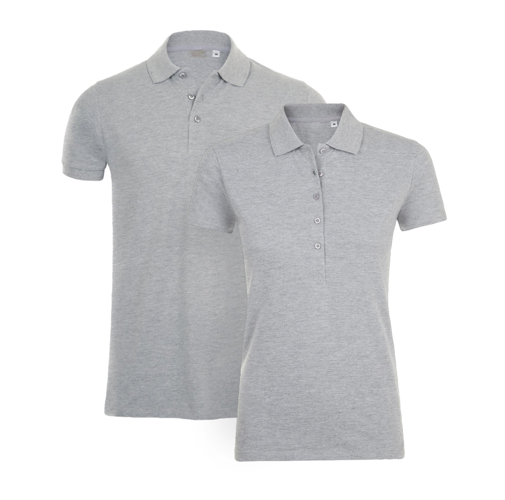 Premium Polo Shirts Slim Fit ICON grey