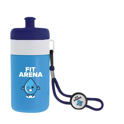 Bottiglia sportiva Soft-Squeeze con cinturino 500ml