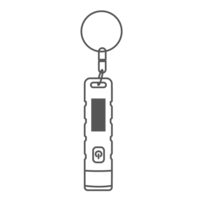 ICON globixusbrechargeablekeychaintorch15x7