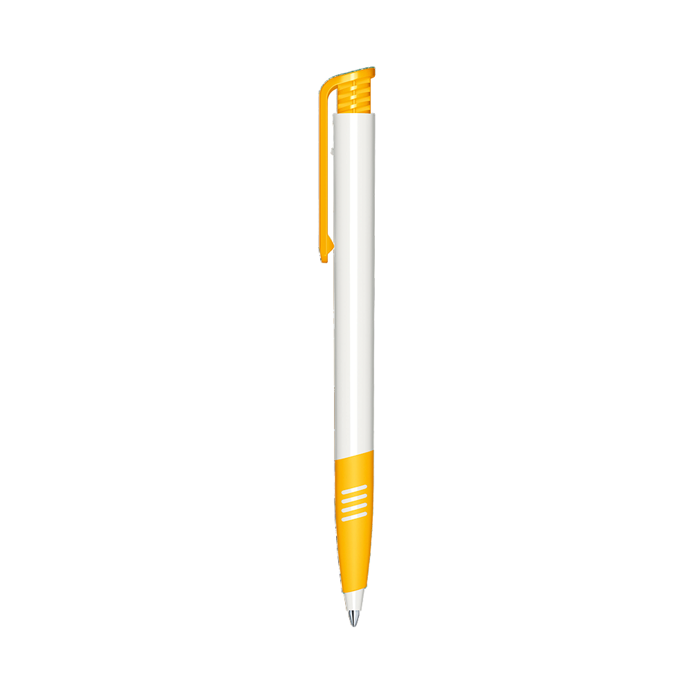 236. Snator Super Hit Softgrip Pen Geel