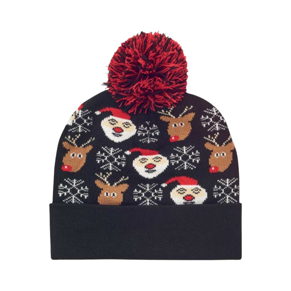 Bonnet de Noël tricoté Shimas