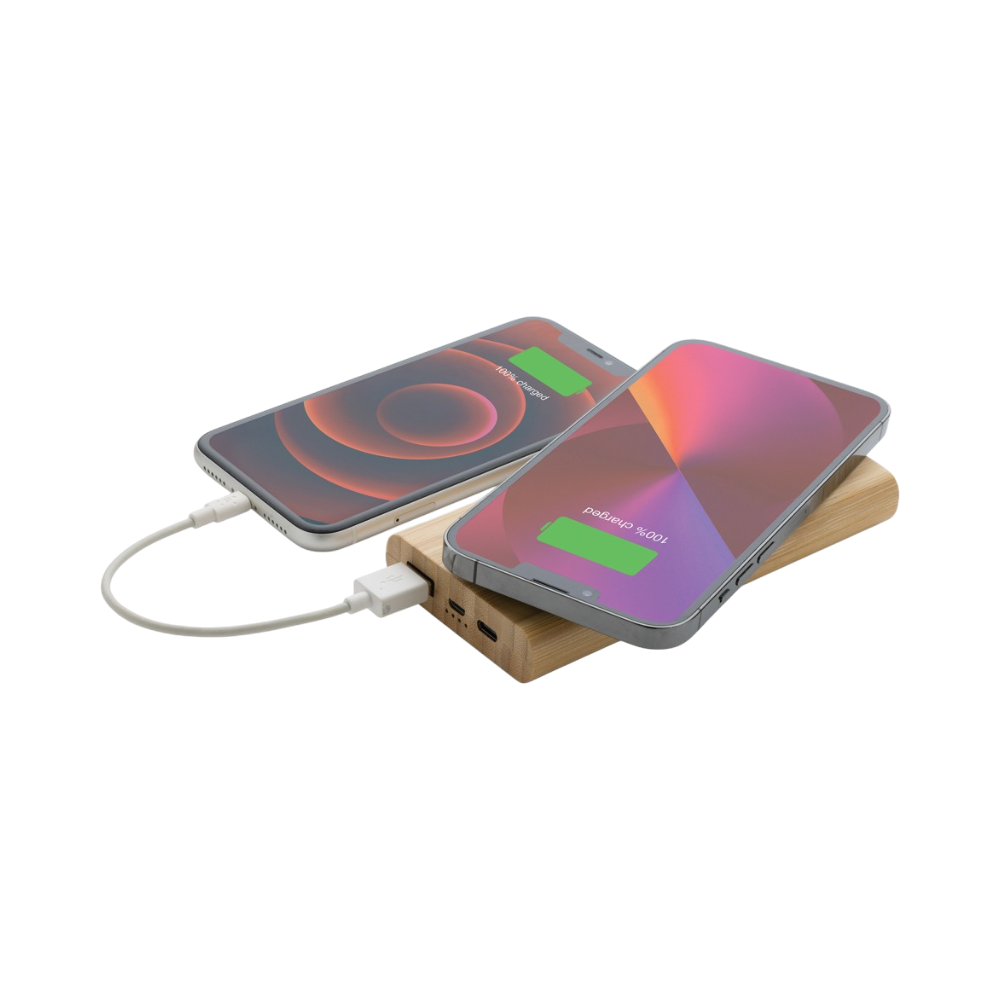 PDP - bamboo8000mah5wwirelesspowerbank square #00000000 background