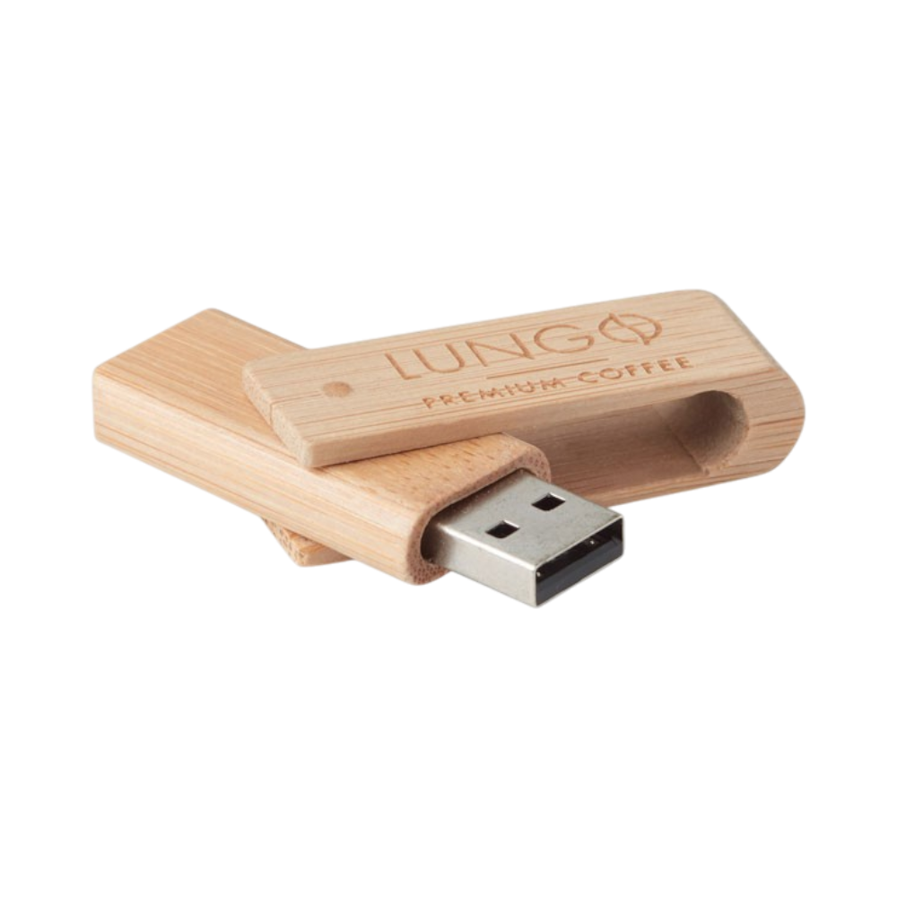 Chiavetta USB in Bambù