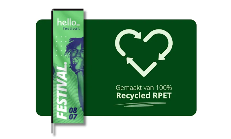 RPET Beach Flags
